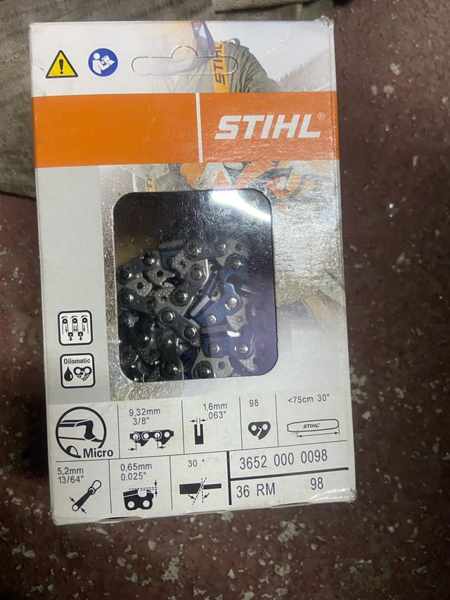 Cadena Stihl 98 eslabones 3/8 1.6mm
