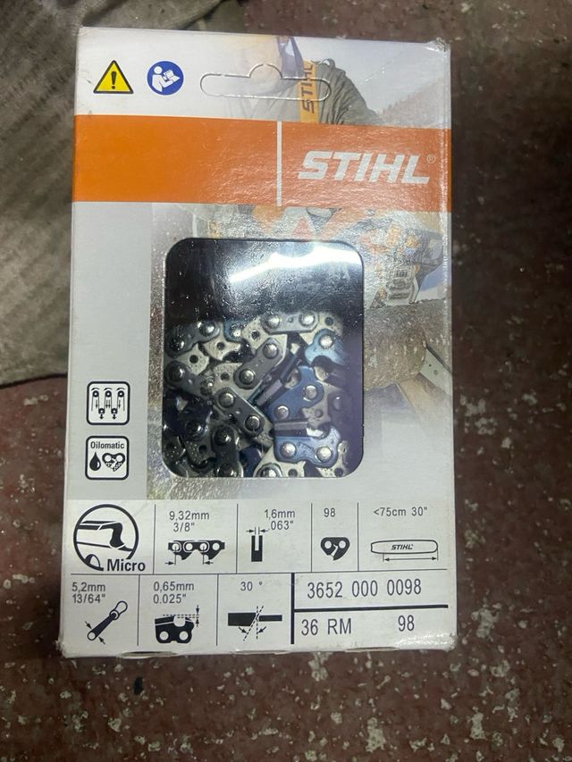 Cadena Stihl 98 eslabones 3/8 1.6mm