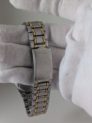 Reloj Seiko 7N43-6A40 Cuarzo Hombre Oro Plata