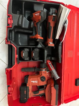 Lote Hilti TC 4-22 y SF 4-22