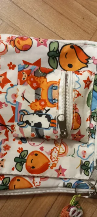 Bolso infantil estampado precioso y regalo llavero