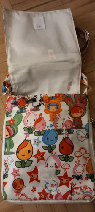 Bolso infantil estampado precioso y regalo llavero