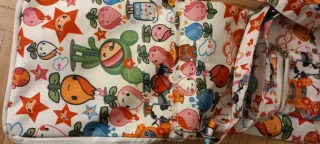 Bolso infantil estampado precioso y regalo llavero
