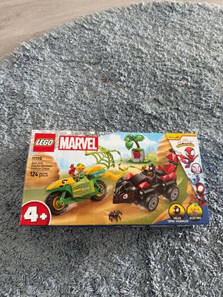 LEGO Marvel 11198 Spin and Electro Dinosaur Chase