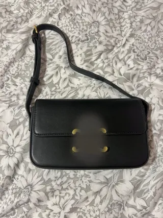 Bolso de mano negro