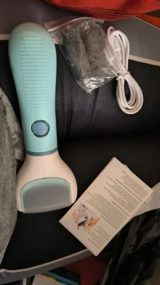 Rodillo eléctrico limpieza podal.