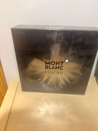 Estuche Perfume Mont Blanc Legend Hombre