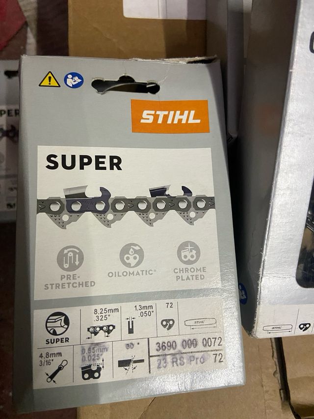 3 Cadenas Stihl 72 Eslabones