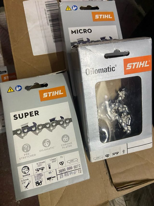 3 Cadenas Stihl 72 Eslabones