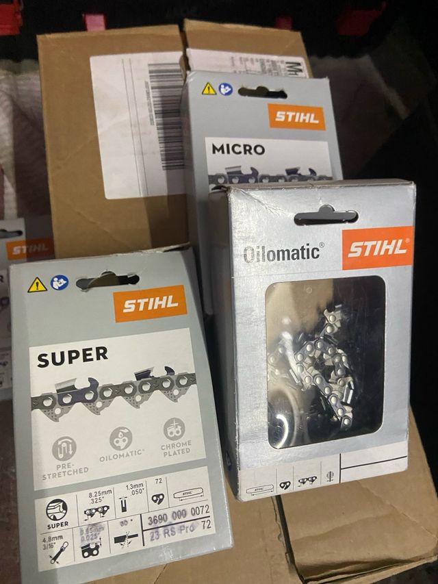 3 Cadenas Stihl 72 Eslabones