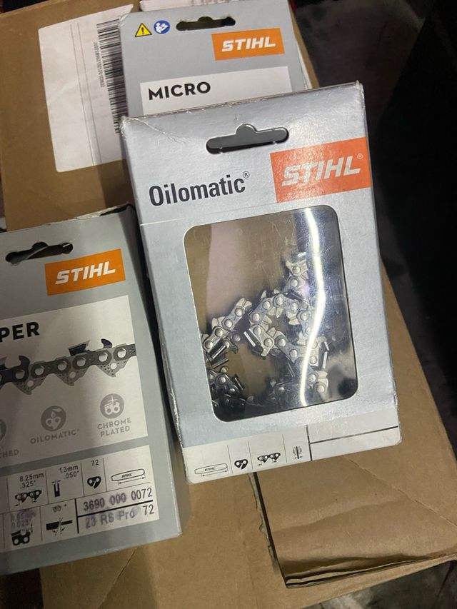 3 Cadenas Stihl 72 Eslabones