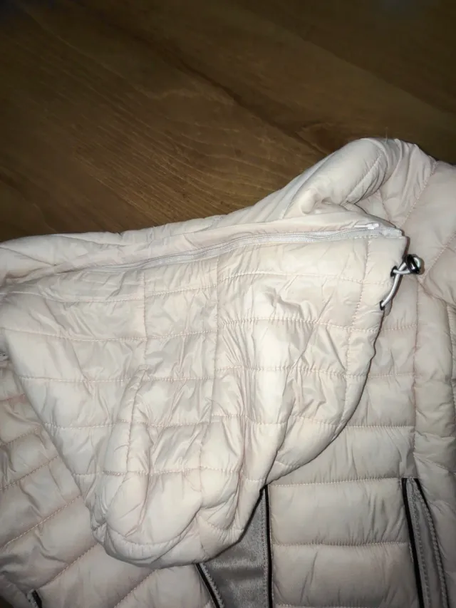 Anorak Rosa Palo Con Capucha