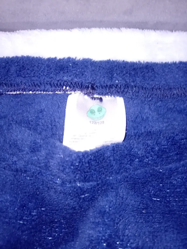 Pijama infantil dinosaurio azul