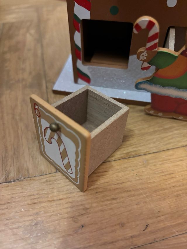 Calendario Adviento Casa Pan de Jengibre