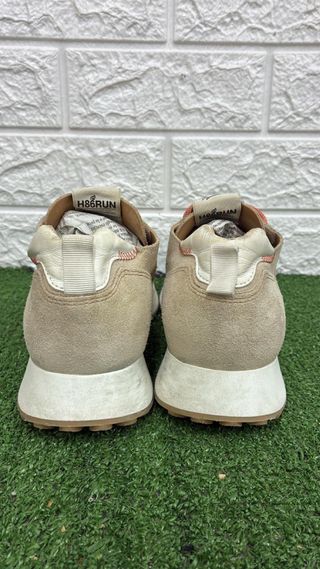 Hogan beige suede sneakers 35.5