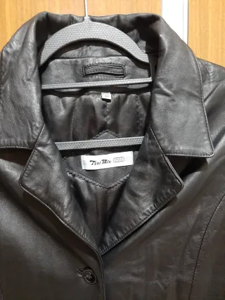 Chaqueta de cuero Toni Min talla 40