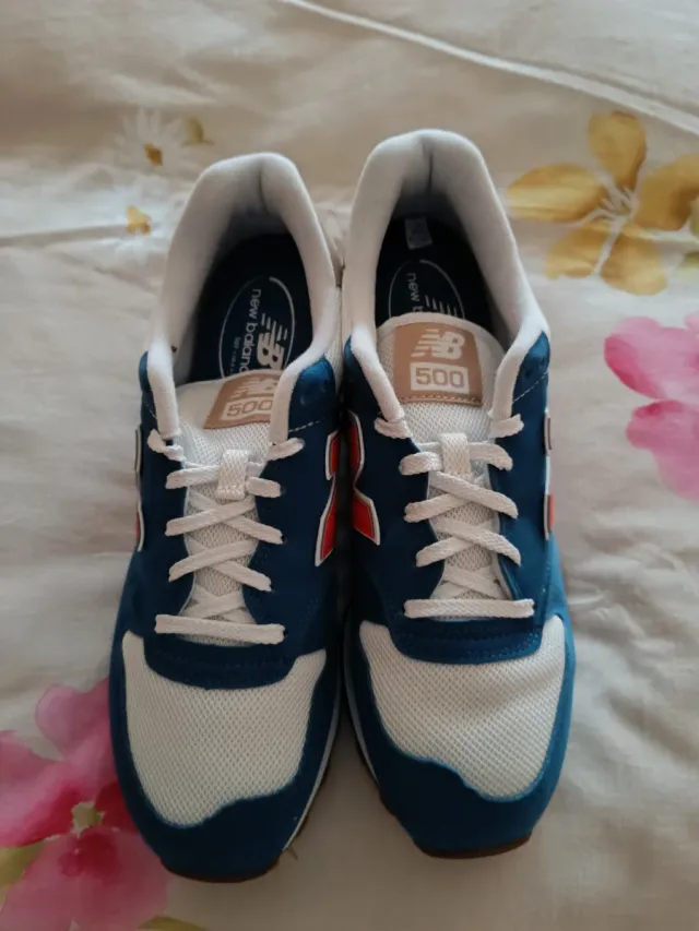 Zapatillas New Balance Azul y Rojo