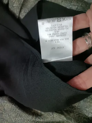 Falda Caroll Seda print serpiente