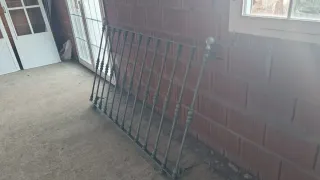 Reja Hierro Forjado Balcón 1.62x0.92m