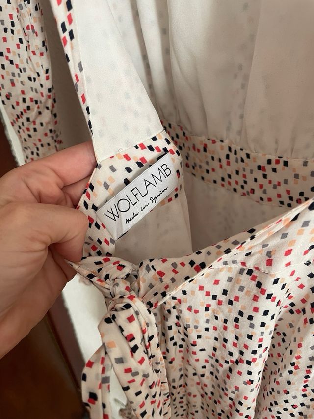 Vestido Wolflamb estampado