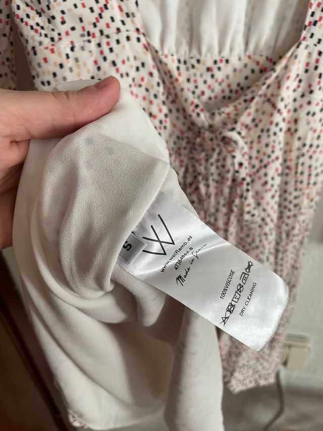 Vestido Wolflamb estampado