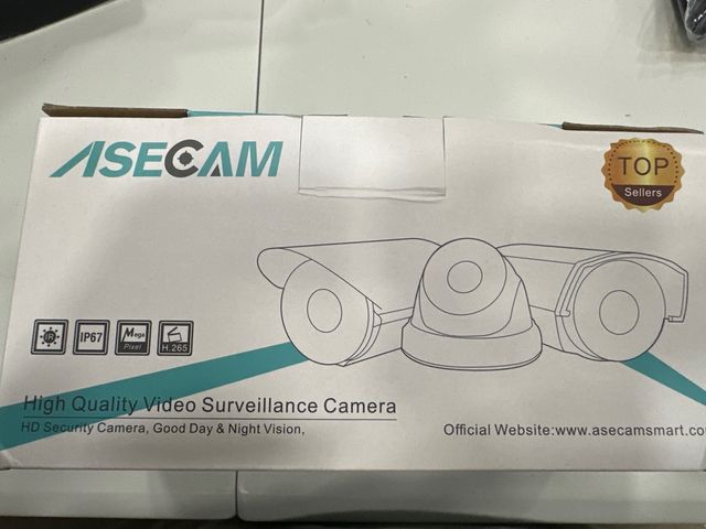 Cámara Vigilancia Asecam HD IP67 H.265
