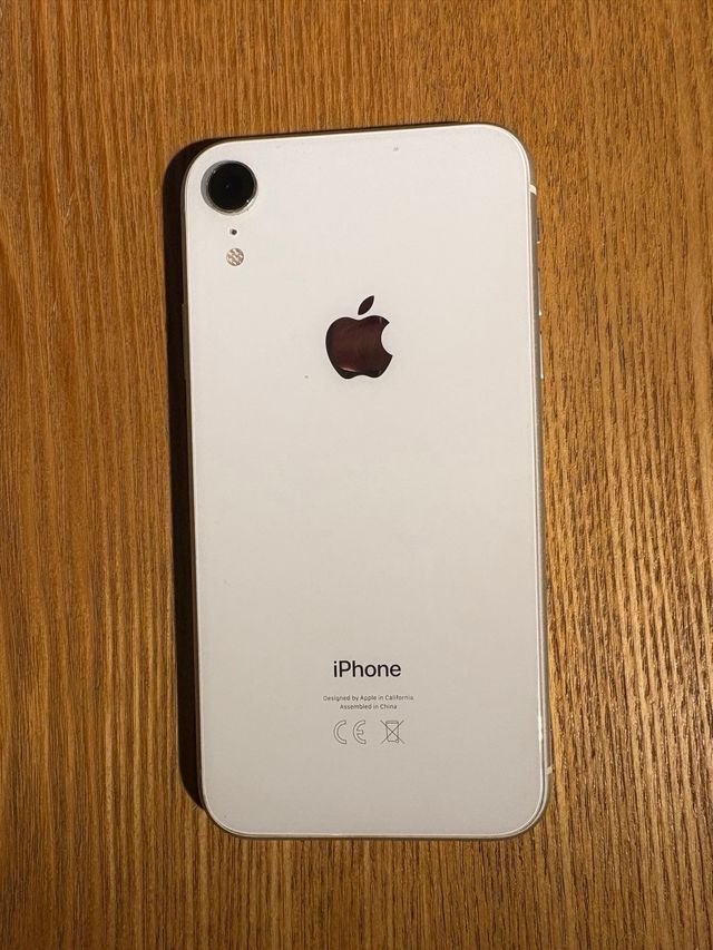 iPhone XR 256GB bianco. Perfetto. Batteria 76%