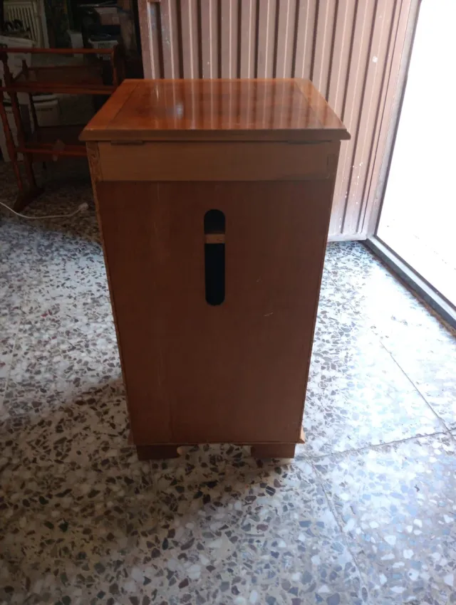 Mueble Tocadiscos Madera Marrón