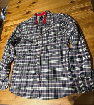 Camicia uomo a quadri cotone