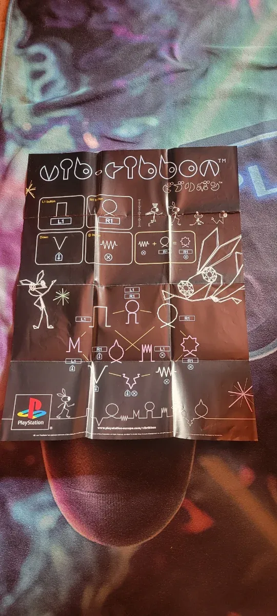 🇪🇸Vib Ribbon PS1🇪🇸