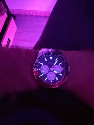 Reloj Guess Odyssey Multifunción Esfera Azul