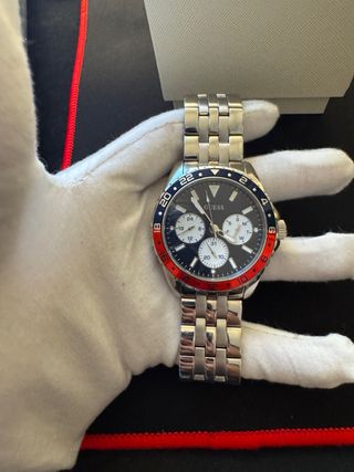 Reloj Guess Odyssey Multifunción Esfera Azul