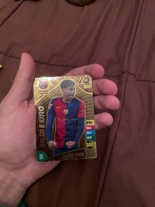 Cromo Lamine Yamal Balón de Oro Edición Limitada