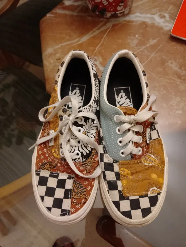 Zapatillas Vans Mujer Talla 35 Patchwork