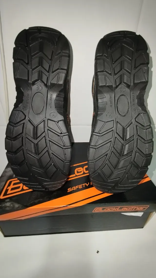 Botas de seguridad Black Leather