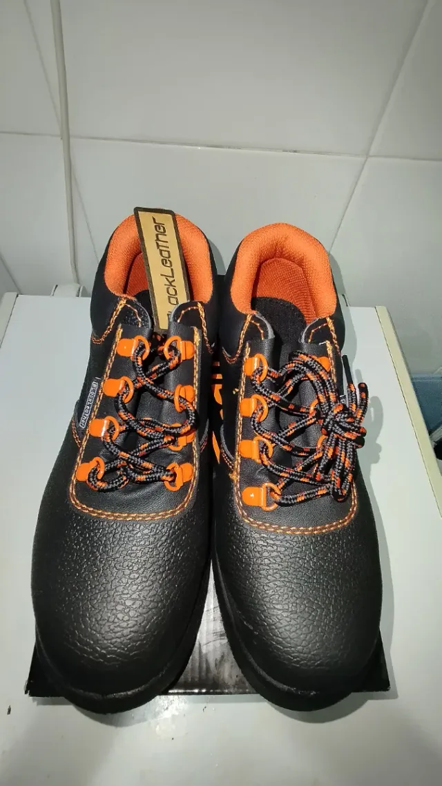 Botas de seguridad Black Leather