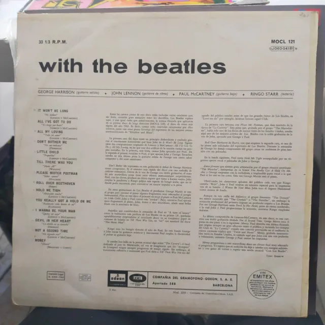 Vinile LP The Beatles - With The Beatles