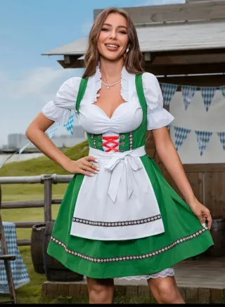 Disfraz Oktoberfest Mujer Talla XL