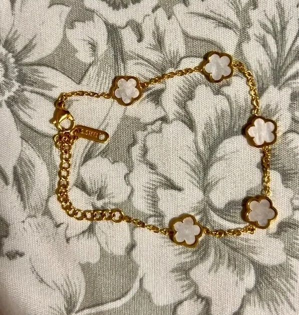 Pulsera mujer flores