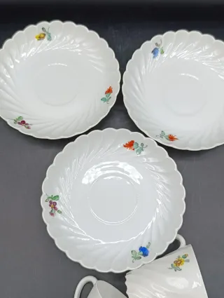 Set tazas café porcelana Nymphenburg