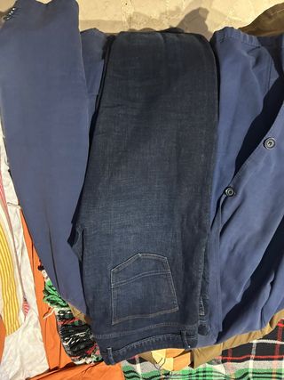 Pantalón Vaquero Hombre Azul
