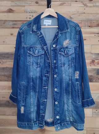 Cazadora vaquera Stradivarius 3/4