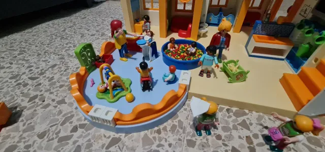 Playmobil Guardería 5570 + 5576 + 70314