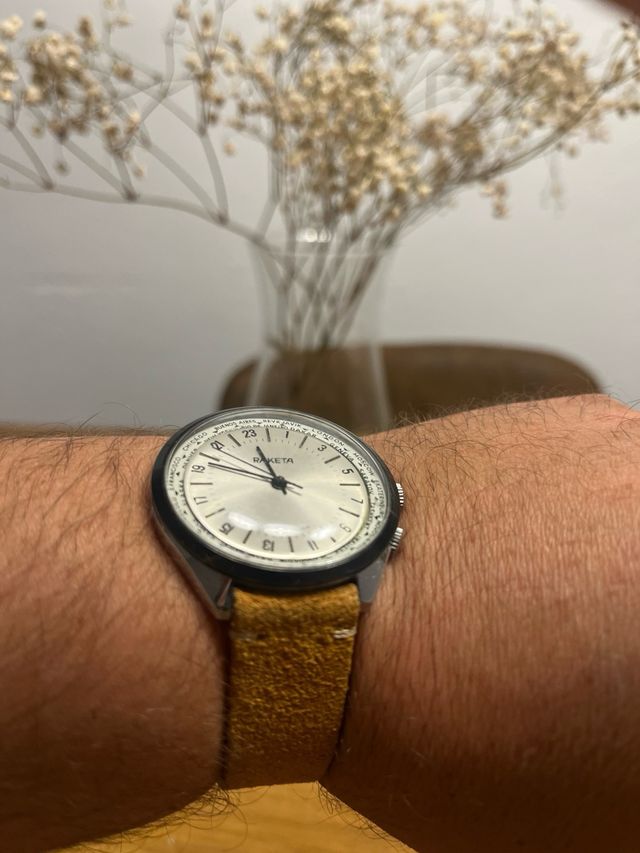 Reloj Raketa World Time 24h