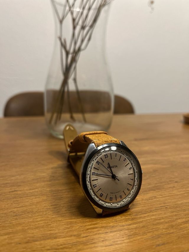 Reloj Raketa World Time 24h