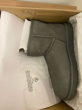 Stivali Ugg Mini II grigi nuovi taglia 40