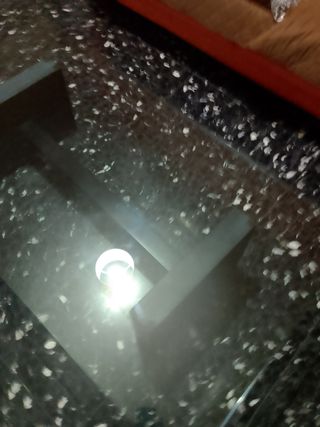 Tavolino da salotto marmo e cristallo