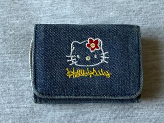 Cartera Hello Kitty Denim