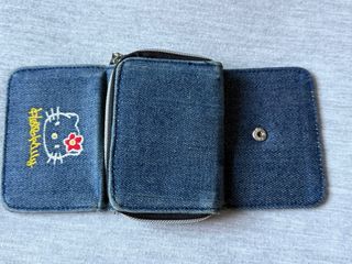Cartera Hello Kitty Denim