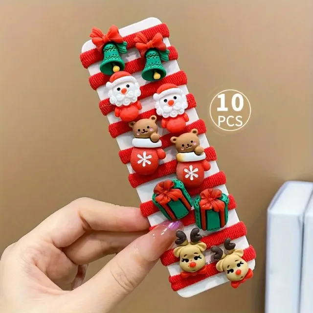 10 Gomas Pelo Niña Navideñas